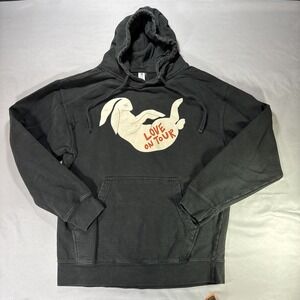 Harry Styles Love On Tour Official Bunny Hoodie Medium Black Concert Merch